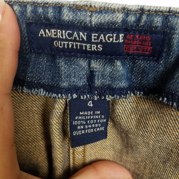 American eagle  botton down  denim mini skirt - Picture 4 of 4